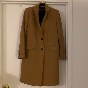 Camel Car Coat